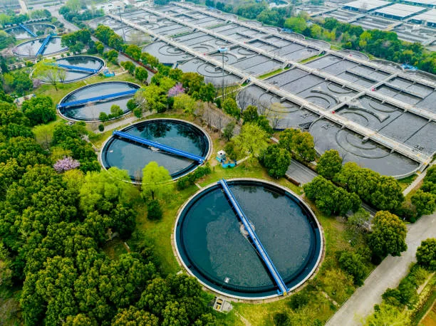 planta de tratamiento de aguas residuales