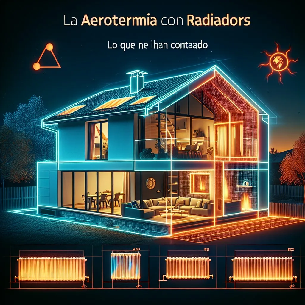 beneficios de la aerotermia con radiadores